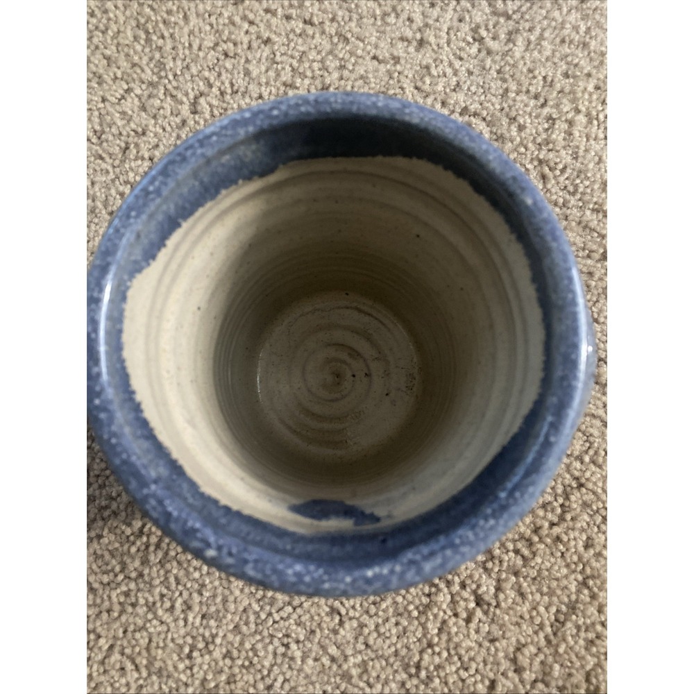 VTG Robinson Ransbottom Pottery stoneware crock Hand Painted - Picture 5 of 10